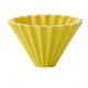 Origami dripper žlutý